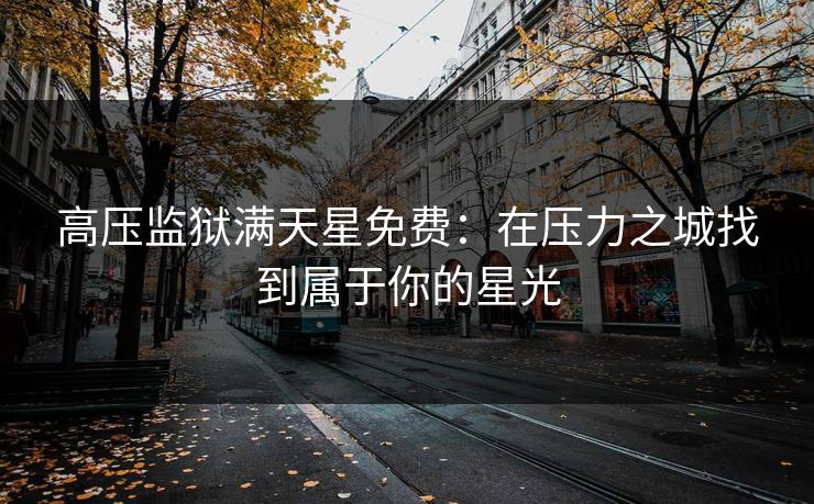 高压监狱满天星免费:在压力之城找到属于你的星光 高压监狱满天星免费:在压力之城找到属于你的星光